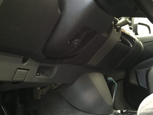 Toyota Prius kormányoszlop-zárral